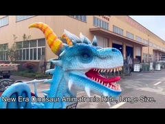 Large Animatronic Dinosaur Ride for Jurassic Park and Theme Park