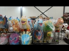 Robotic Realistic Remote Control Animatronic Cartoon Ride  for Children