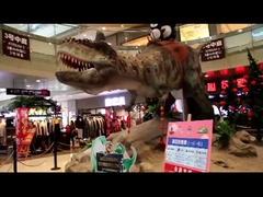 Large Size Animatronic Dino , Blue Realistic Dinosaur Model