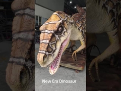 Jurassic Park Real Life Size Animatronic Dinosaur Model Customized for Park