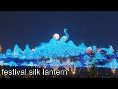 Themed Chinese Traditional Lantern Customized Light Show Handcrafted Lantern