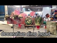 Decorative Dinosaur Head for Theme Restaurant and Jurassic Park